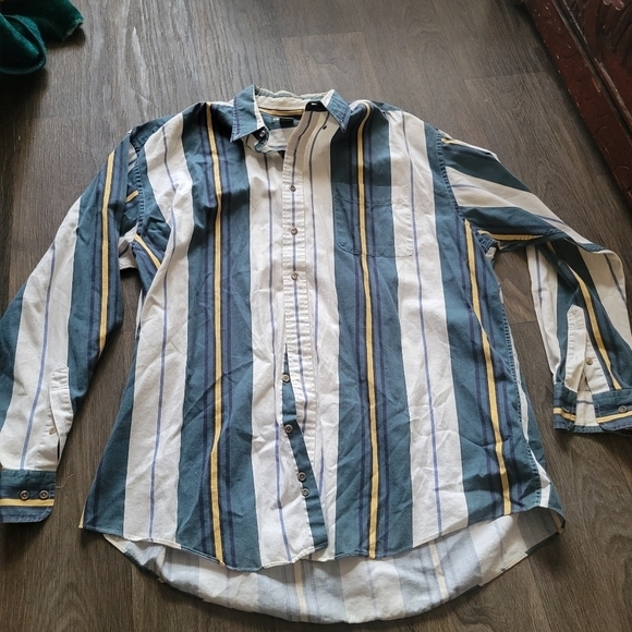 Vintage Cambridge Classic Button Down Top Size XLT - Picture 1 of 2